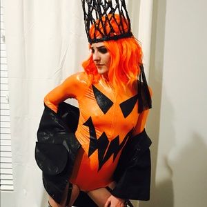 Halloween Pumpkin queen/ jaco-o-lantern costume